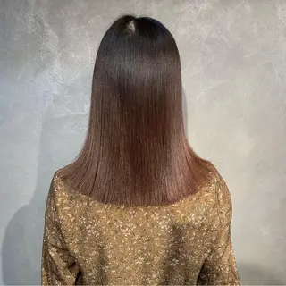 ミディアム ❤️‍🔥シールエク ＋カラー京❤️‍🔥のヘアスタイル