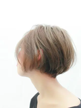 ショート カラー GO TODAY  SHAiRE SALON YOKOHAMA Mare店所属・✨天使の美髪✨ ショートカット✨中山のヘアスタイル