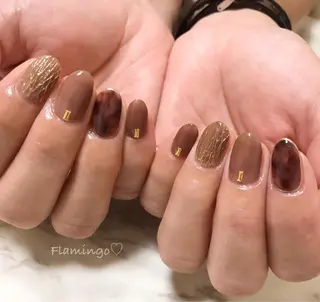 ネイル 40代からの爪を守る ×ケア重視サロン♡のネイルデザイン