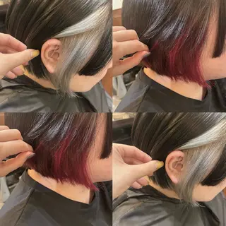 ショート カラー Ida Akaneのヘアスタイル