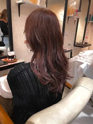 ロング カラー パーマ 本店店長☆ 前原海翔のヘアスタイル