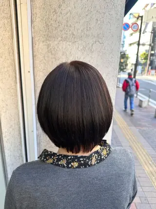 ショート ORANGE POP _HIBIKIのヘアスタイル