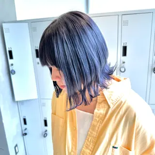 カラー デザインカラー/パー マ🦖外岡咲希🦖のヘアスタイル