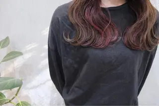 ミディアム カラー olino 【オリノ】西田辺のヘアスタイル