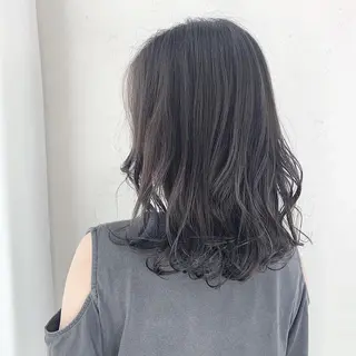 ミディアム cecilhair 福岡天神店のヘアスタイル