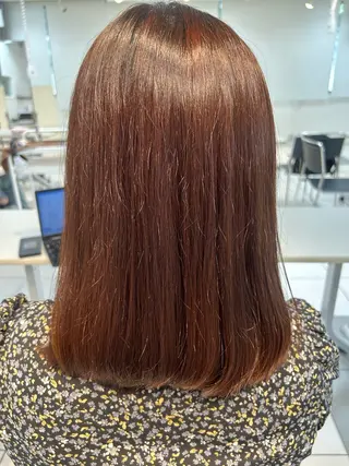 ミディアム スズキ リオのヘアスタイル