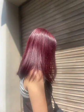 ミディアム カラー PATH-hair. store/MAIのヘアスタイル