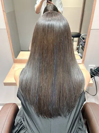 セミロング カラー マツエク・マツパ SALOWIN神戸三宮店所属・【美髪を叶える】中谷 彰宏(アキ)のヘアスタイル