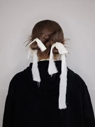 セミロング カラー ヘアアレンジ 🦠カラーリスト/ 魚瀬あおい🦠のヘアスタイル