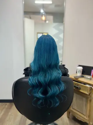 ロング カラー 【DEST】 KAHOのヘアスタイル