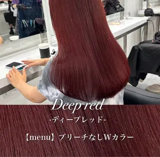 ロング カラー kazuki🍑韓国 トレンド暖色🫗のヘアスタイル