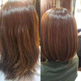 ミディアム Soleil 弘前店所属・板垣 美幸のヘアスタイル