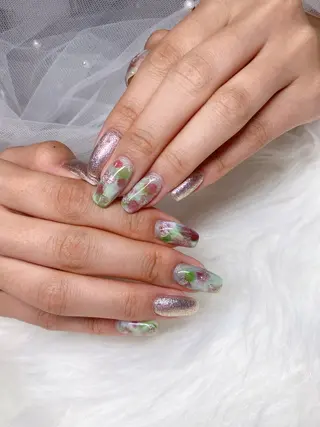 ネイル PLUM  BELL 横浜自宅ネイルのネイルデザイン