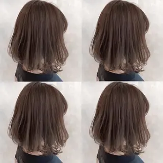 ミディアム ANDO HIKARIのヘアスタイル