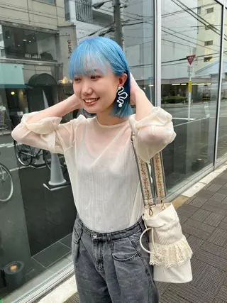 ショート カラー ショート/パーマ/ カラー/FUKOのヘアスタイル