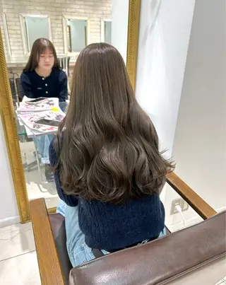 ロング カラー 韓国系艶髪🎀 miyuuのヘアスタイル