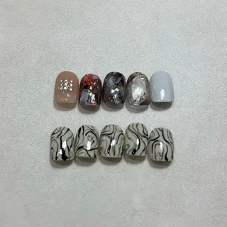 ネイル nue nail salon 代々木店所属・yokozawa sakiのネイルデザイン