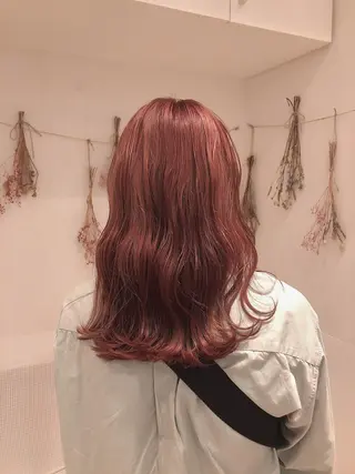 セミロング カラー はだゆうき @hadadan08のヘアスタイル