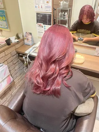ロング カラー 太田陽葉里/ パーマモデル募集中のヘアスタイル