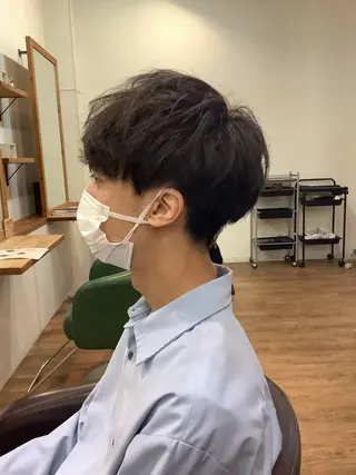 ショート カラー メンズ 西村 恵祐のヘアスタイル