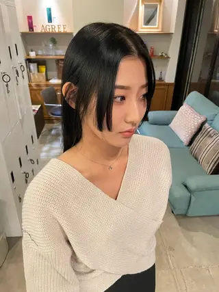 カラー AGREE〜calling〜所属・優 南のヘアスタイル