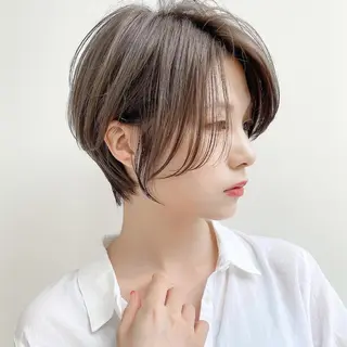 ショート カラー 宮本 聖希のヘアスタイル