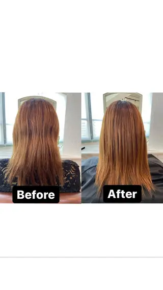 セミロング 宮本 玲那のヘアスタイル