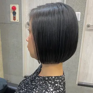 ミディアム ♡HARUKA/縮毛 /髪質改善/BOBのヘアスタイル