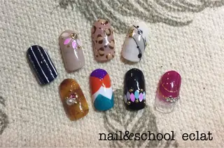 ネイル センター南 eclatのネイルデザイン