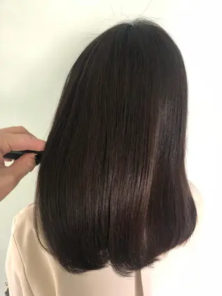 ロング Bei Licoldo.Atole  ベイリコルド アトリ所属・ブリーチ、縮毛 髪質改善　宮城一真のヘアスタイル