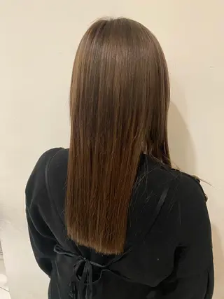 ロング 佃 知南のヘアスタイル