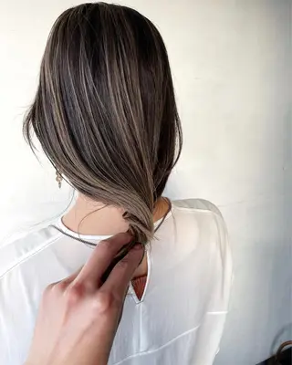 ロング カラー かわさき ともやのヘアスタイル