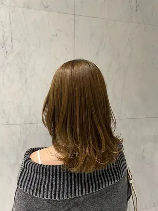 カラー カラーモデル募集中 ✨根本果乃羽のヘアスタイル