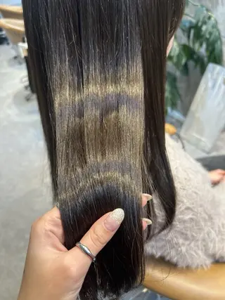 セミロング 🫧艶感カラー /Ruu🫧のヘアスタイル