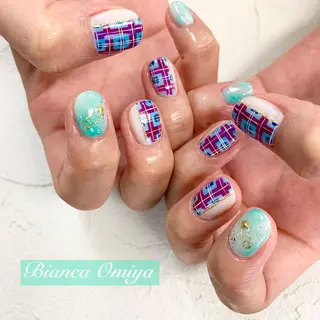 ネイル ビアンカ大宮 店長 モリサワレイラのネイルデザイン