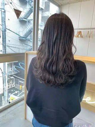 ロング カラー 八谷 将平のヘアスタイル