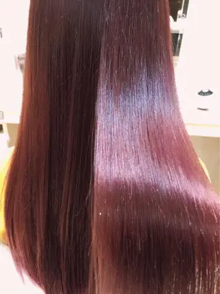 ロング 内田 敦士のヘアスタイル