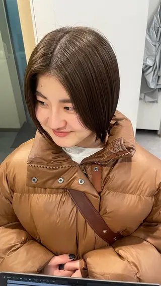 ショート カラー 💫骨格診断カット 🌈KAHOのヘアスタイル