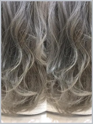 セミロング 内田 敦士のヘアスタイル