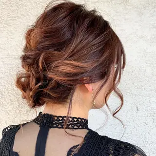 ミディアム ヘアアレンジ flocci🌙 フロクシのヘアスタイル