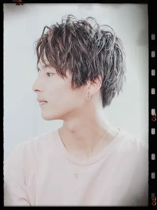 パーマ メンズ 相武台ショート特化 💐川崎希💐のヘアスタイル