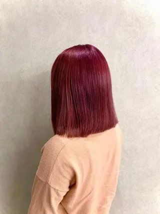 ミディアム カラー 🧁はるひ/ ZEST八王子🟡のヘアスタイル