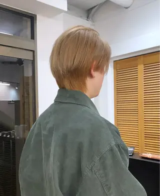 メンズ 🤎カット/ブリーチ /縮毛矯正/大宮🤎のヘアスタイル