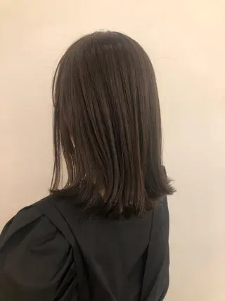ミディアム たけしま はるみのヘアスタイル