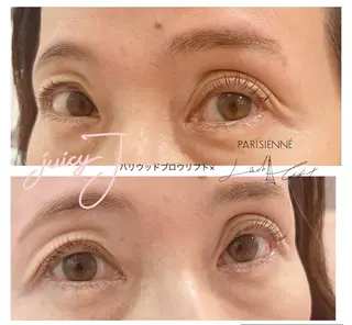 アイブロウ JUNO所属・阪神西宮★JUNO 川﨑温子のヘアスタイル