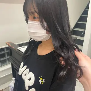 ロング カラー recipe 黒木 彩那のヘアスタイル