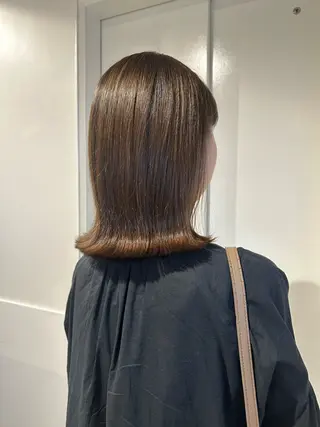 ミディアム 和田 あおいのヘアスタイル