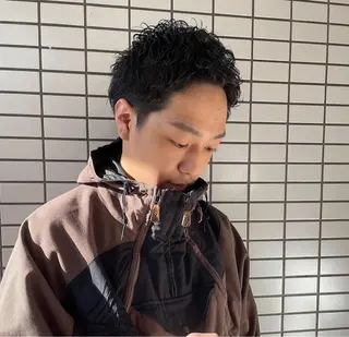ショート メンズ 渋谷/原宿/メンズ/ コヤマトモヤのヘアスタイル