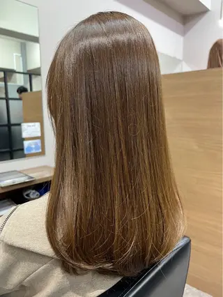 セミロング パーソナルカラー診断 /伏見/赤坂 茉央のヘアスタイル