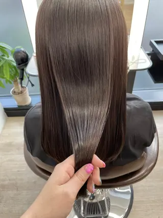 セミロング ✨髪質改善✨原宿 えのもと　はなのヘアスタイル